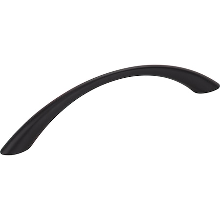 Elements 128 mm Center-to-Center Black Arched Verona Cabinet Pull 4655BLK